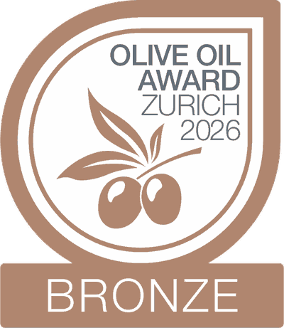 Médaille de Bronze – Olive Oil Award Zurich 2026 – Verde Ionico